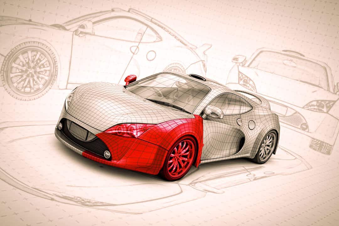 Erros no modelo 3D