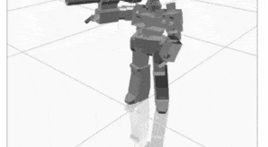 Modelo 3D com faces invertidas visto de vários ângulos no visualizador